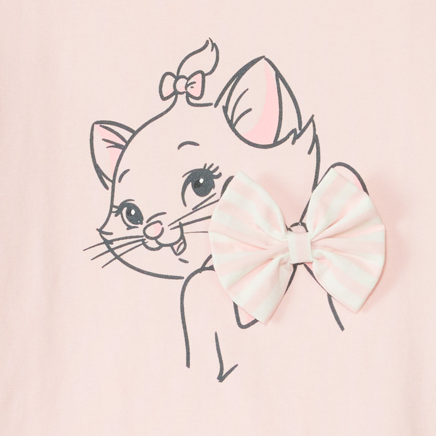 Camiseta de manga corta de Marie de los Aristochats de Disney para niña bebé 
