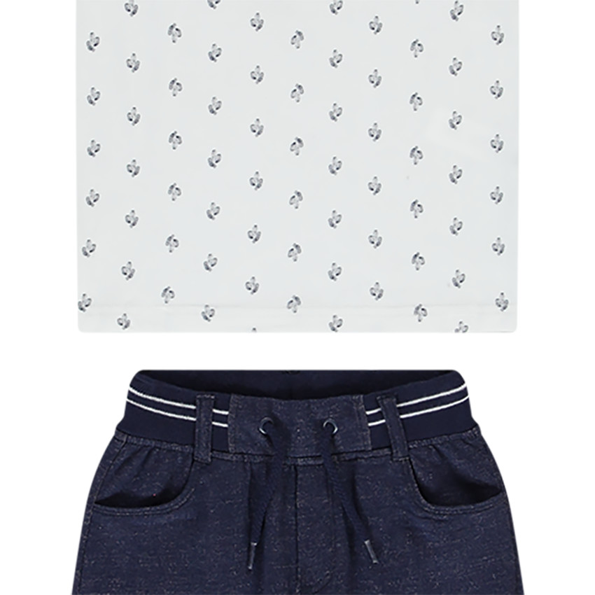 Ensemble de plage polo + bermuda pour garçon 