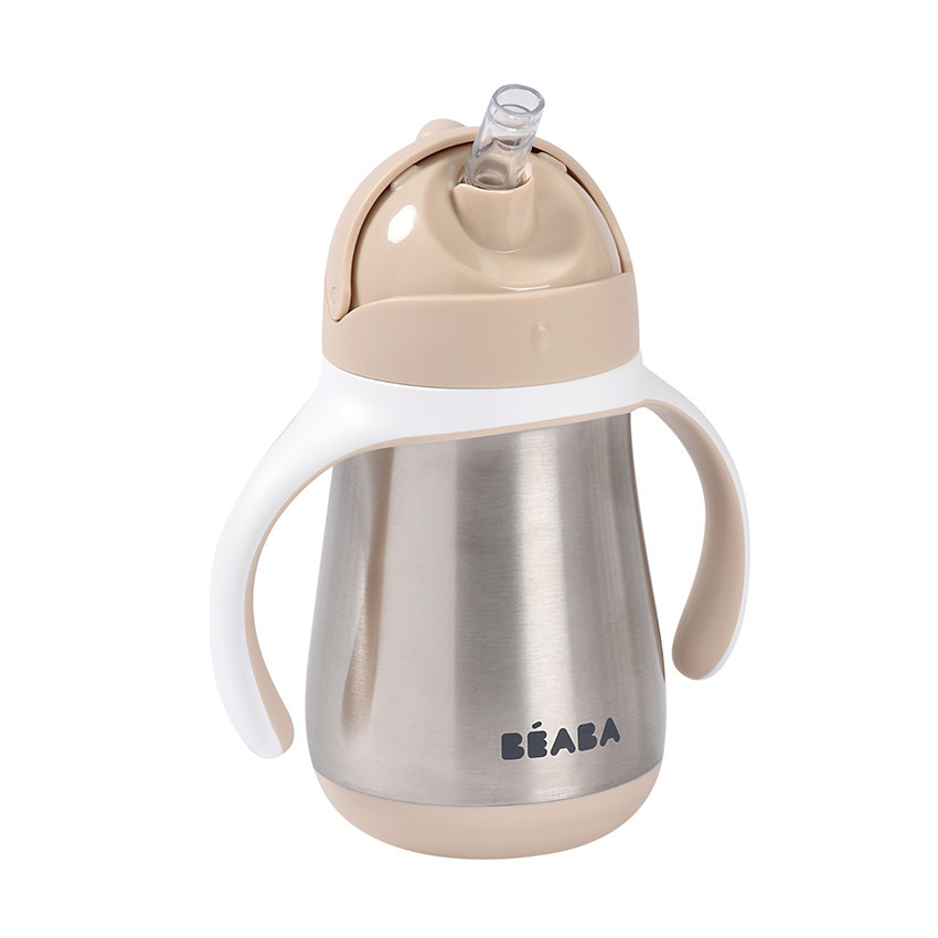 Vaso aprendizaje acero inoxidable 250ml - Arcilla 