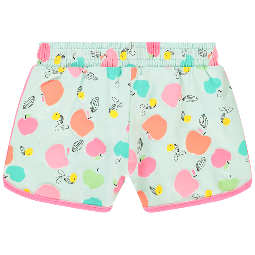 Short de jersey estampado para niña 