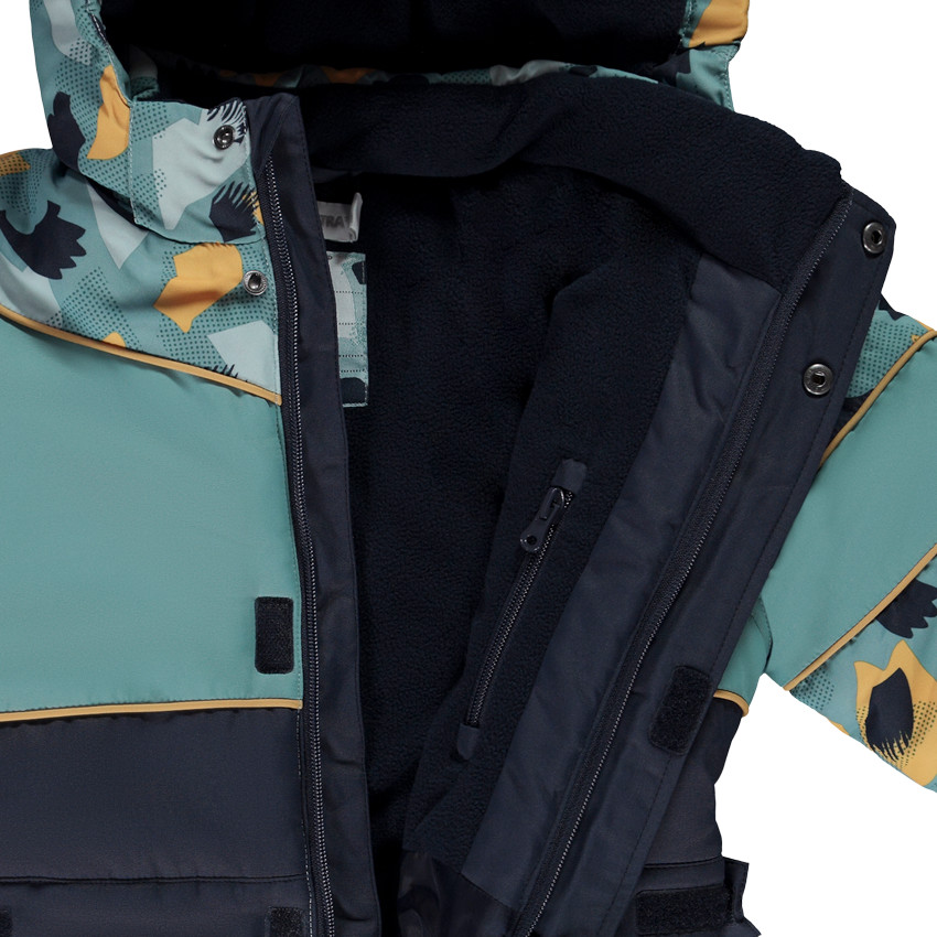 Combinaison de ski déperlante imprimé graphique pour garçon 