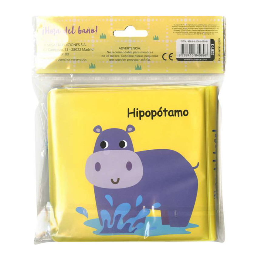 Libro para el baño Elefante +1año 