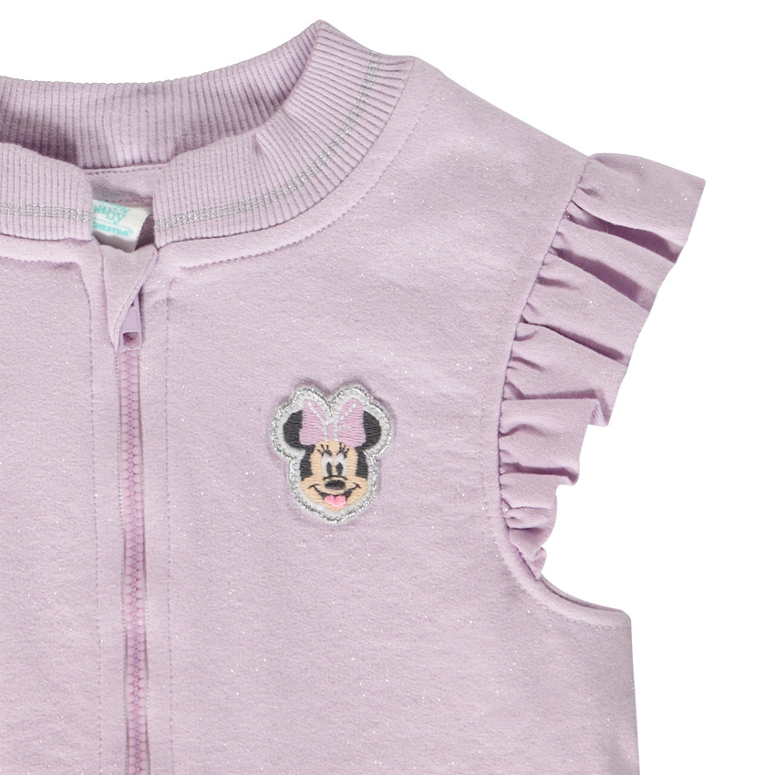 Conjunto de 3 piezas de felpa con chaleco Minnie Disney para bebé niña  Additional Conjunto de 3 piezas de felpa con chaleco Minnie Disney para bebé niña