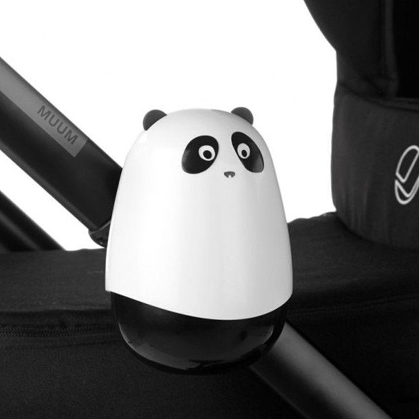 Mecedor para carrito Panda rocker blanco/negro 