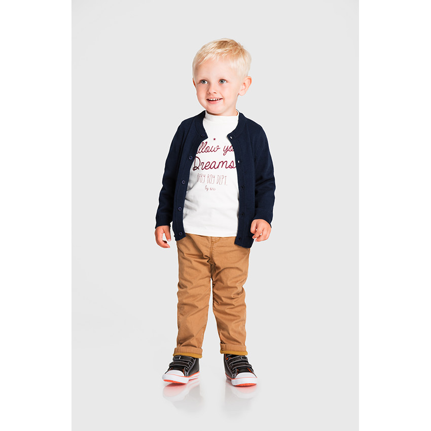 Camiseta interior cuello alto niño sale