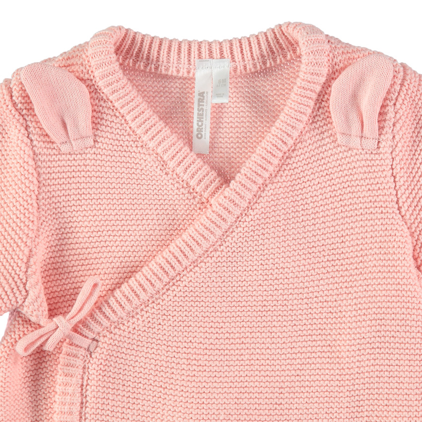 Chaqueta de punto con orejas en relieve  Additional Chaqueta de punto con orejas en relieve