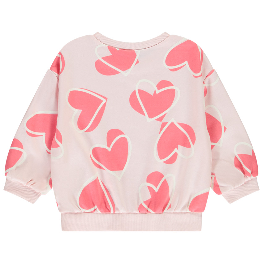Sudadera de felpa con diseño para niña 