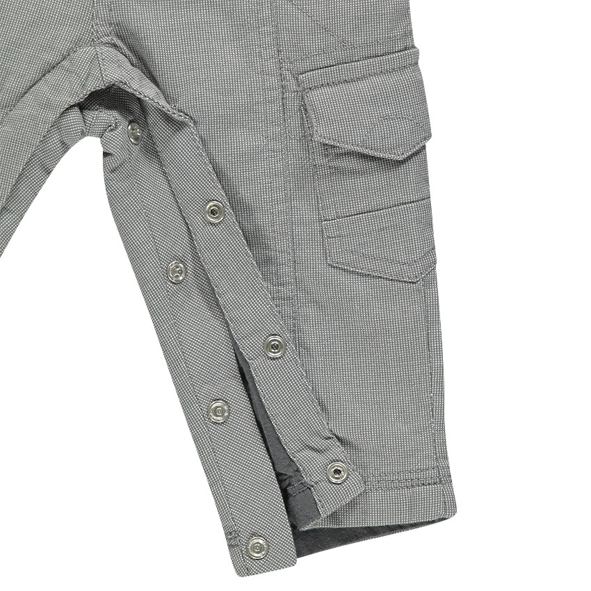 Conjunto de camiseta manga larga y peto 