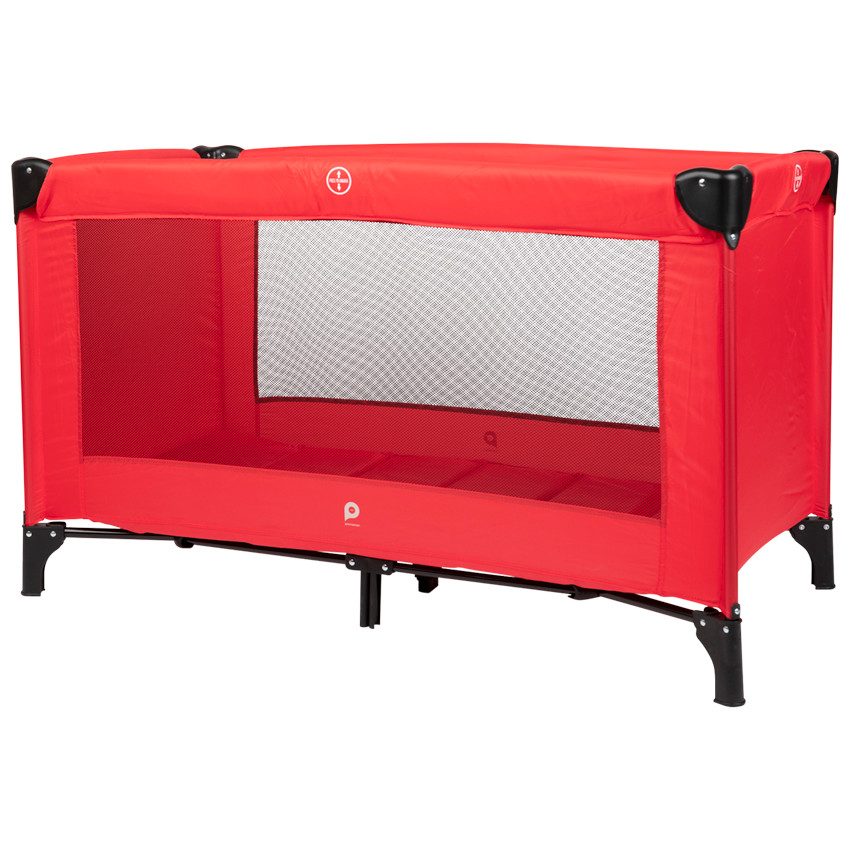 Cuna de viaje Kispli - Rojo 