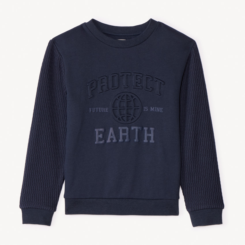 Jersey de manga larga con estampado puffed print fantasía para niño 