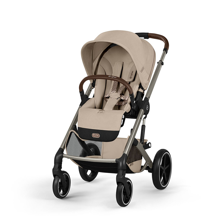 Poussette Duo Balios S Lux 2026 + Nacelle Pliable Almond Beige 
