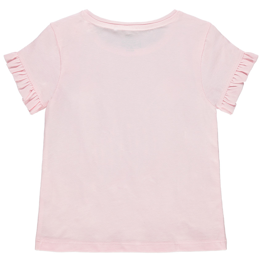 camiseta mangas cortas en algodon bio print Minnie cactus Disney 