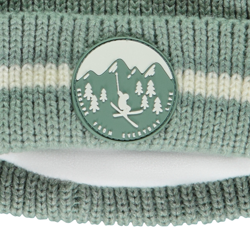 Gorro de esquí forrado en micropolar para niño 