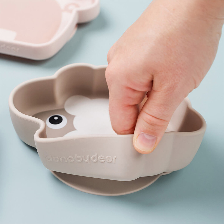 Bol de silicona ventosa Sheepy arena 