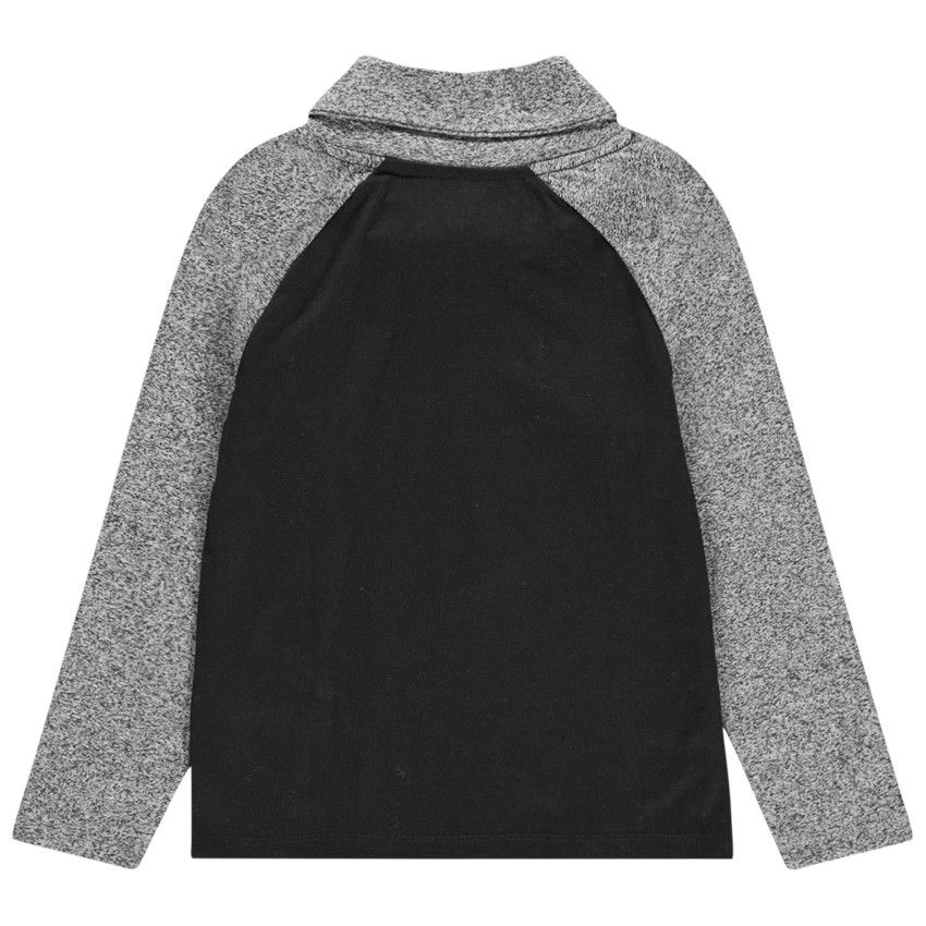 T-shirt manches longues bicolore print Dark Vador  Additional T-shirt manches longues bicolore print Dark Vador