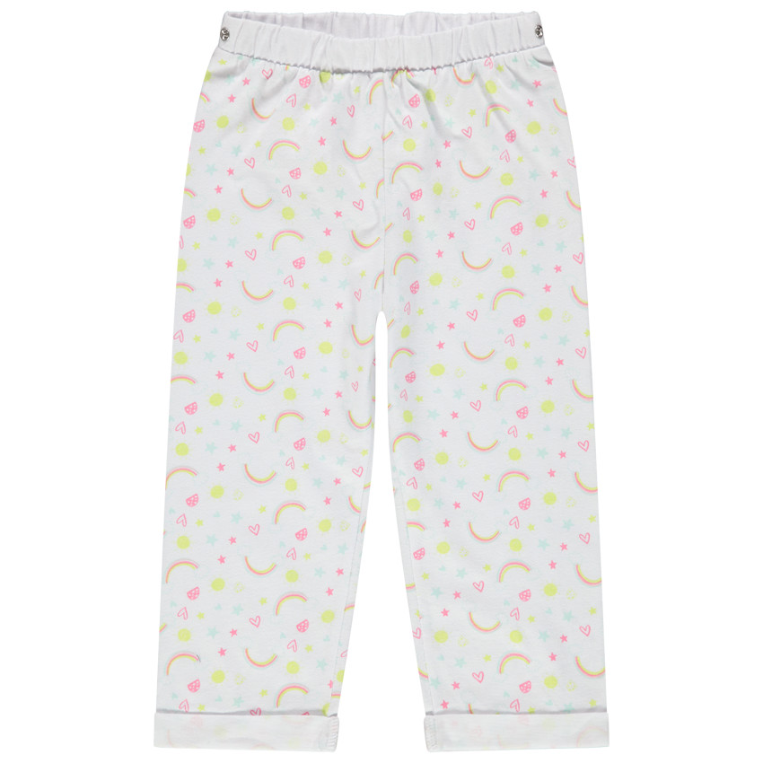 Pijama de jersey estampado de unicornio y arcoíris  Additional Pijama de jersey estampado de unicornio y arcoíris