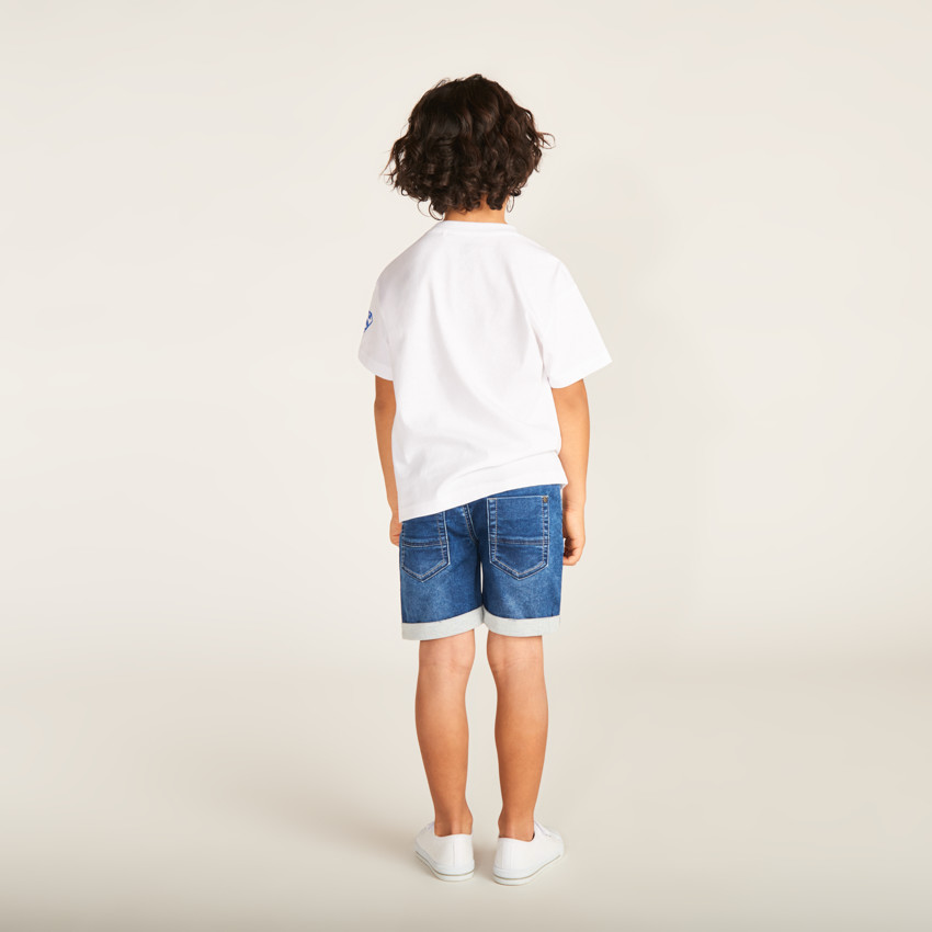 Camiseta de manga corta con estampado de Superman Warner para niño 