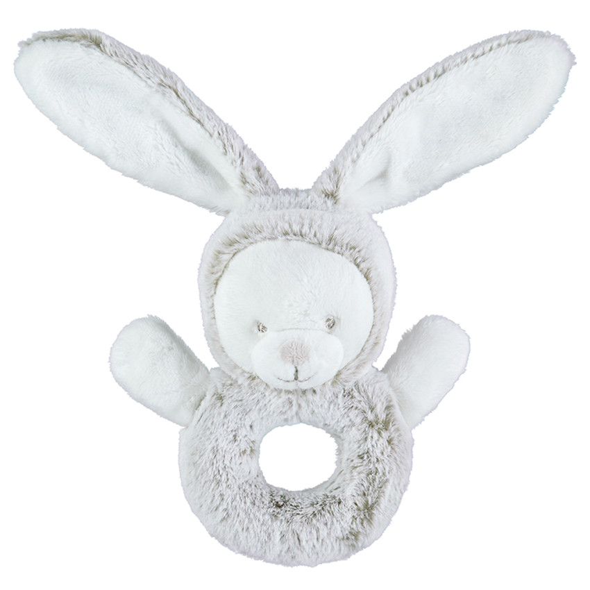 Sonajero de sherpa en forma de conejo 