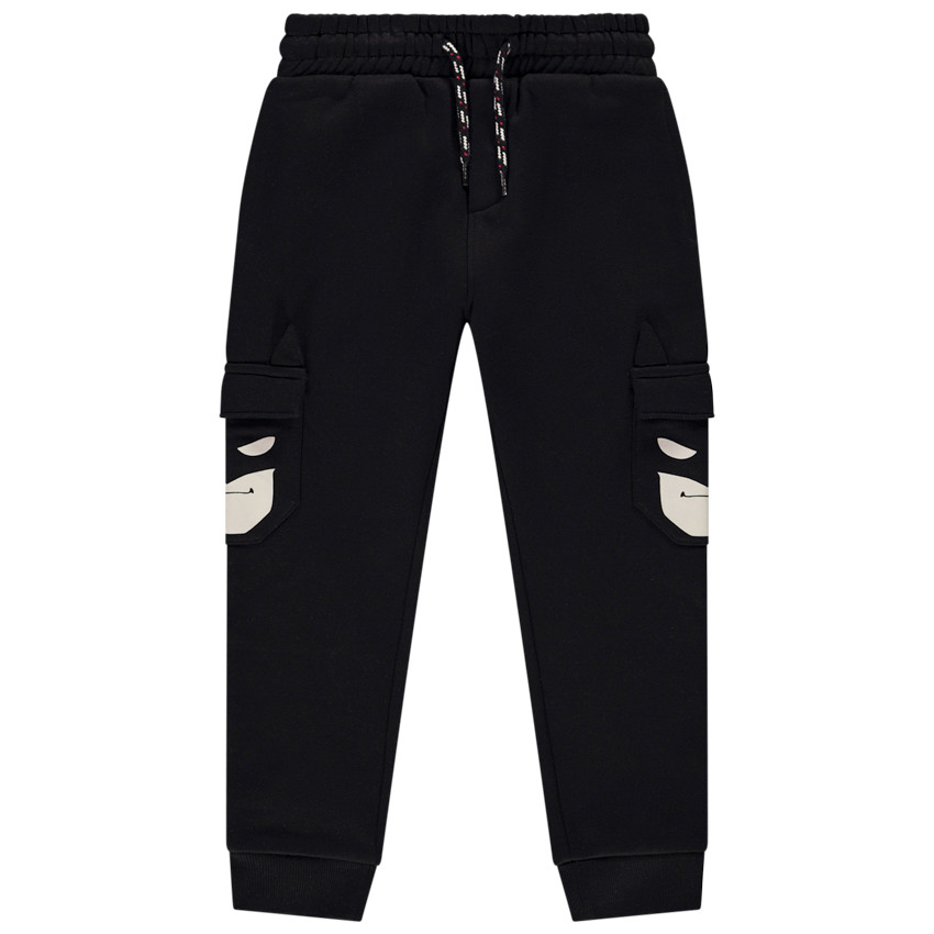 Pantalón jogging de felpa con bolsillos Batman para niño 