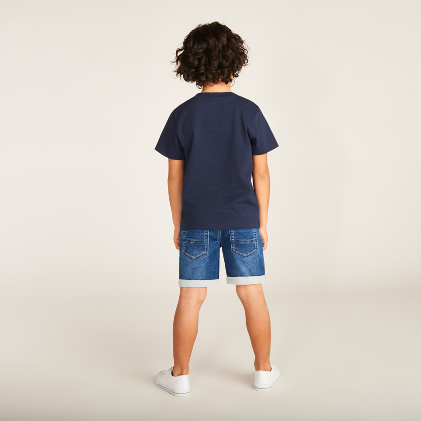 Camiseta de manga corta con impresión lenticular de Avengers Marvel para niño 