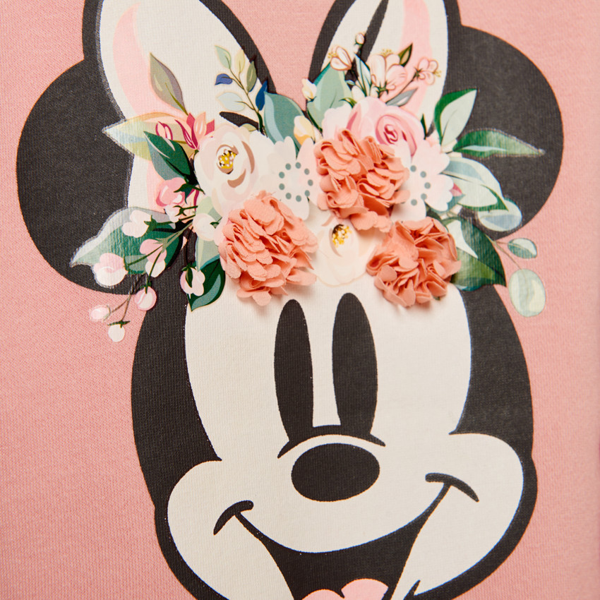 Vestido con capucha de felpa Minnie Disney para niña 