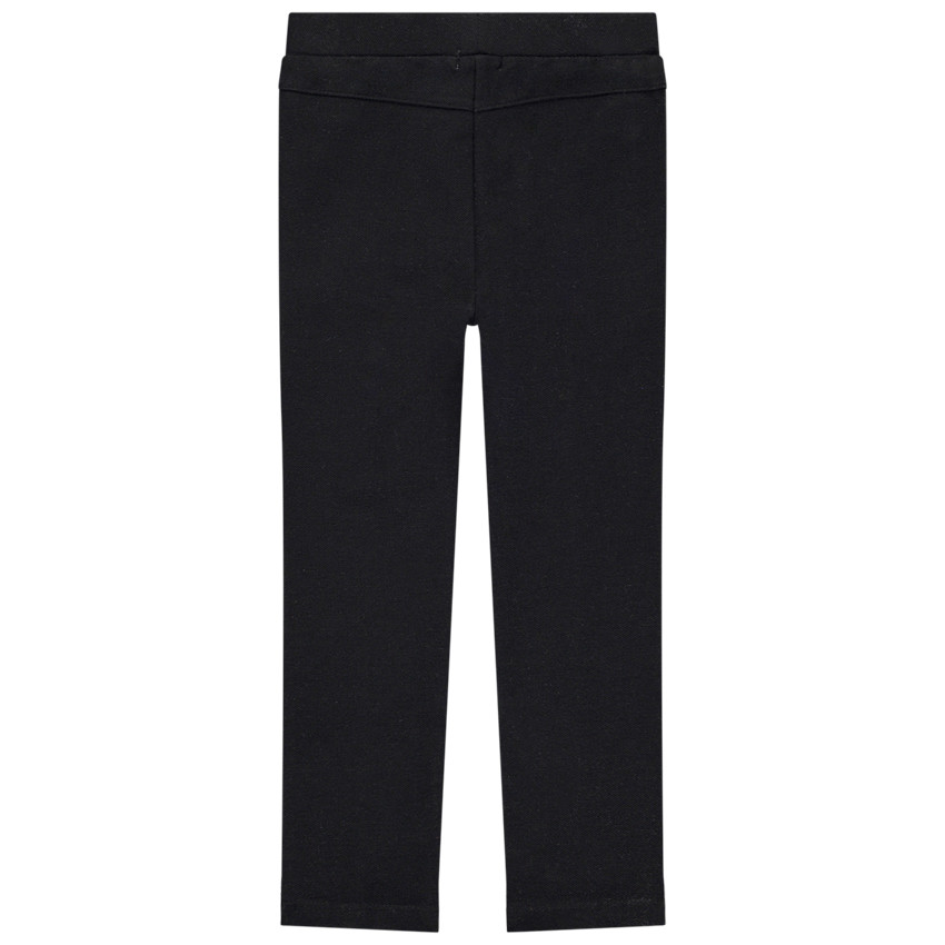 Jegging de punto Milano con cremallera para niña 