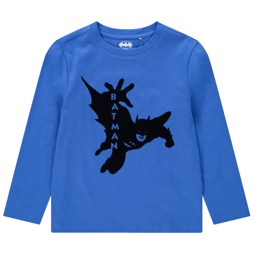 Camiseta de manga larga de algodón ecológico con estampado de Batman 