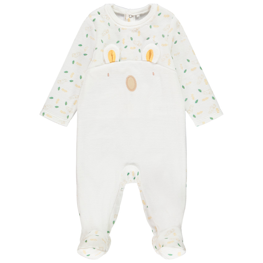 Pelele terciopelo motivo koala 