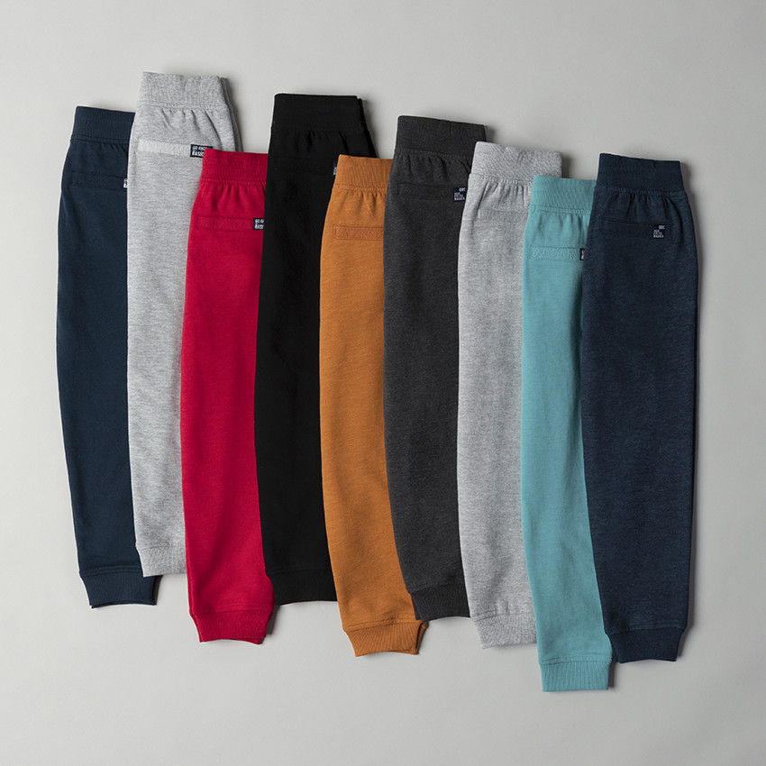 Pantalón de jogging de felpa jaspeada para niño 