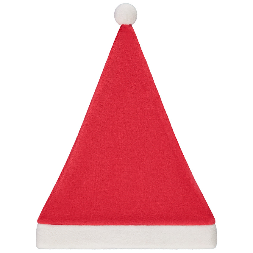 Gorro de Papá Noel de terciopelo para niño 