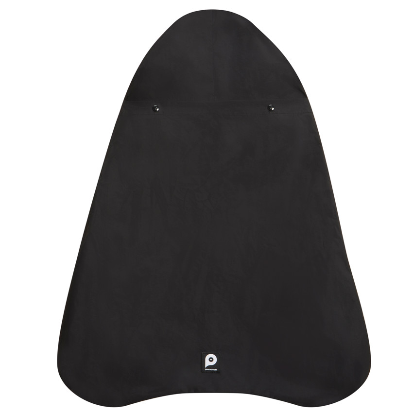 Protección de lluvia universal para portabebés negro 