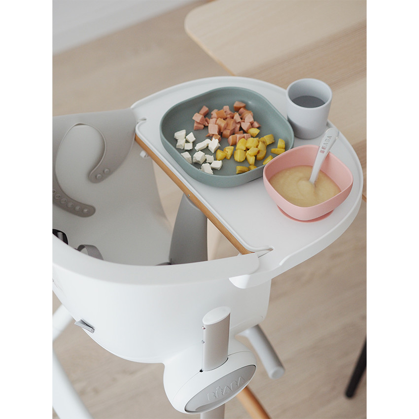 Set de 4 pièces - vaisselle en silicone – Eucalyptus 