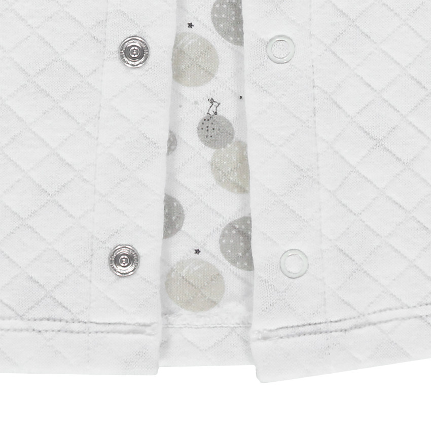 Conjunto de 3 piezas con chaqueta, camiseta estampada y pantalón 