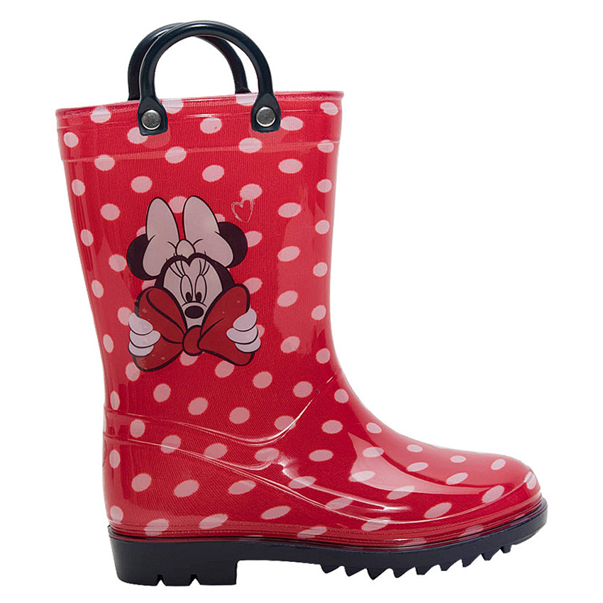 Botas de lluvia con estampado de Minnie Disney 