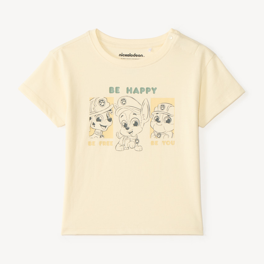 Camiseta de manga corta con estampado de Patrulla Canina para bebé niño 