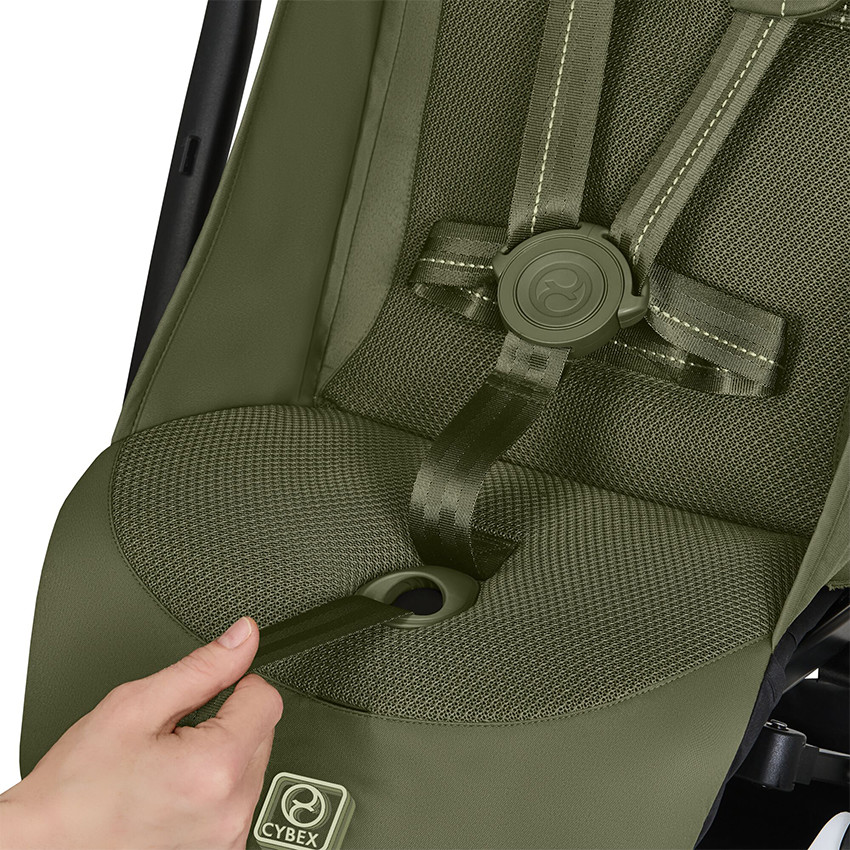 Silla de paseo ultracompacta Orfeo - Taupe/Moss green 