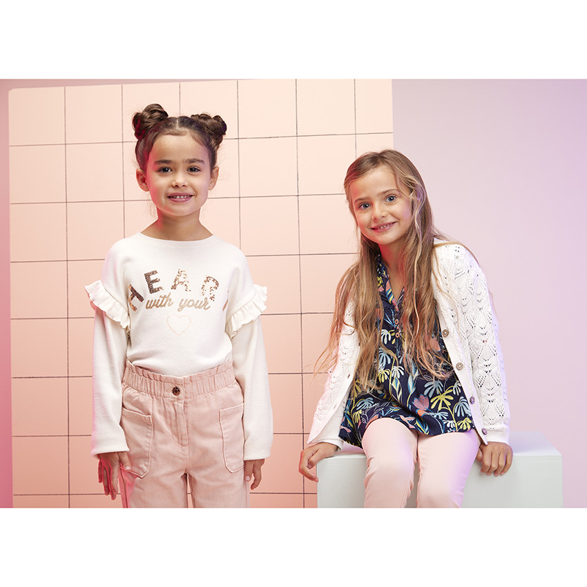 Chaqueta punto calado 