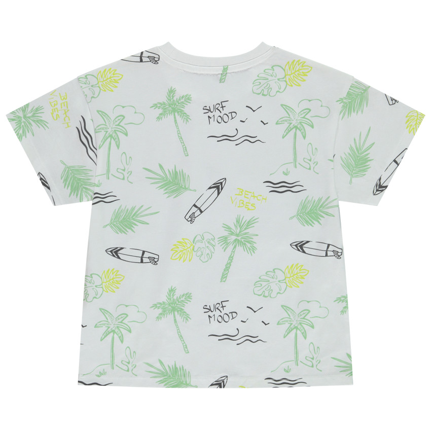 Camiseta manga corta estampado fantasía surf para niño  Additional Camiseta manga corta estampado fantasía surf para niño