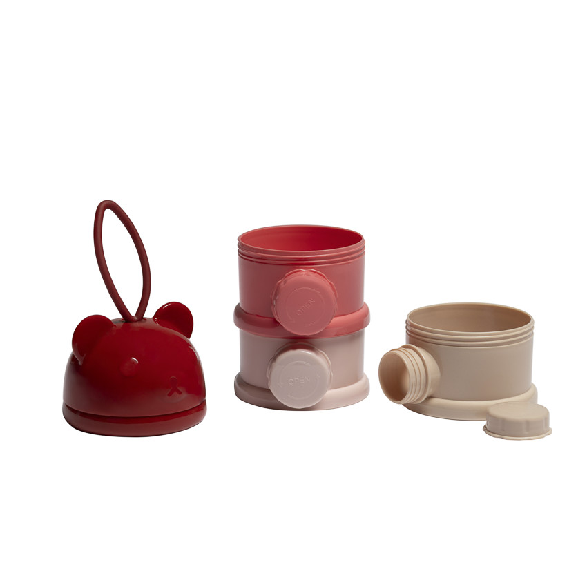 Bote dosificadora para leche en polvo Yummix 2.0 rosa 