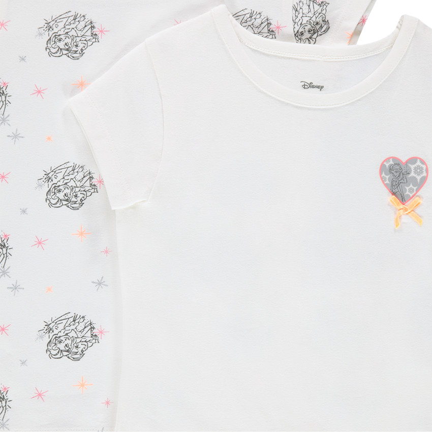 Pack de 2 bodies de algodón estampados Disney Frozen 