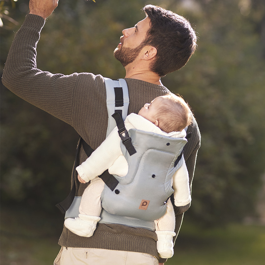 Porta-bebé Willy con 4 posiciones - Kaki 