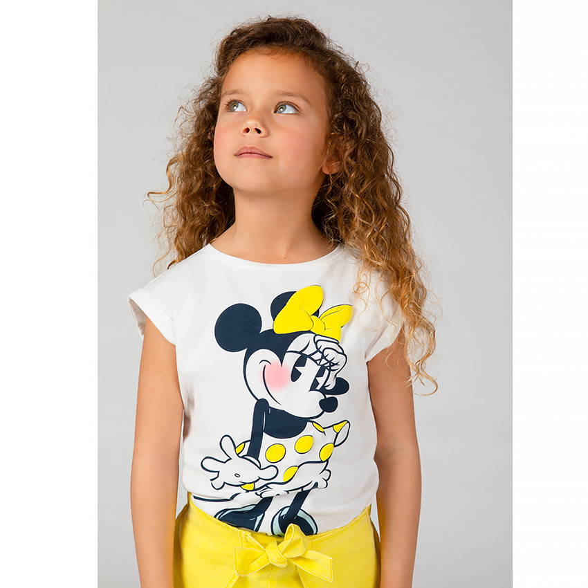 Tee shirt hotsell minnie fille