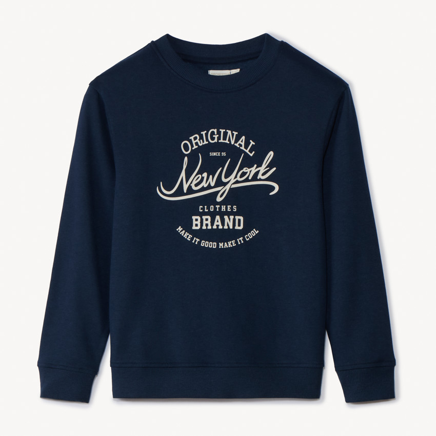 Sudadera de felpa estampada para niño 