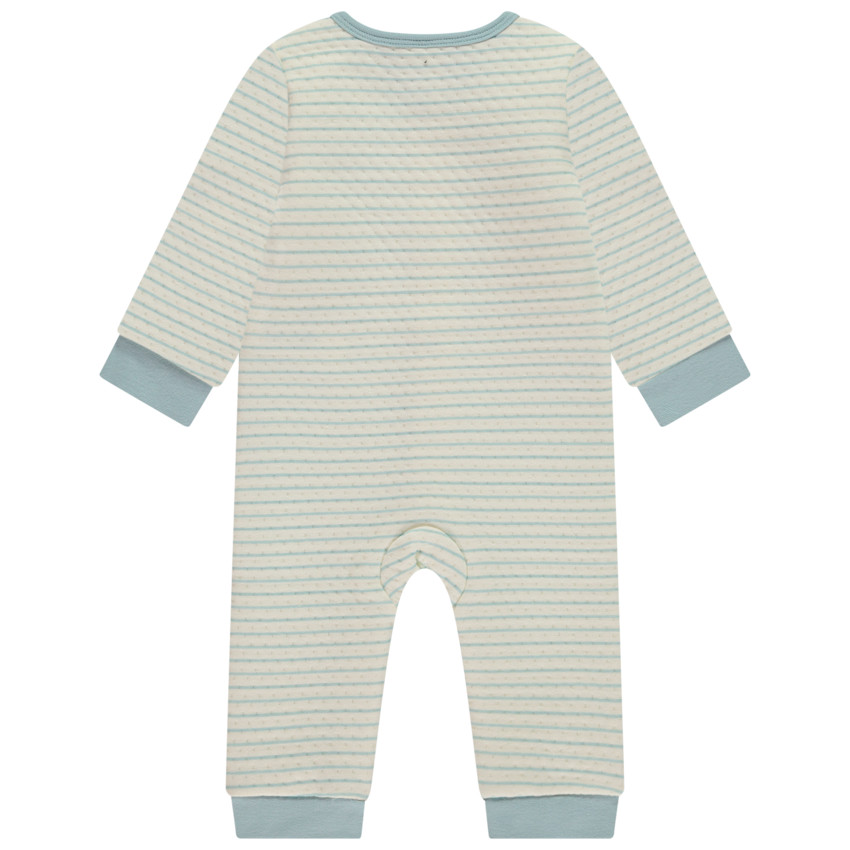 Pelele de punto con rayas para bebé niño 