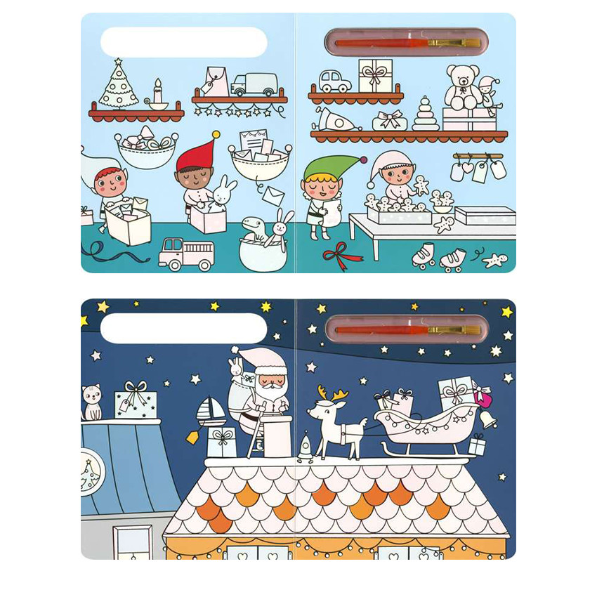 Libro para colorear Navidad +4 años 