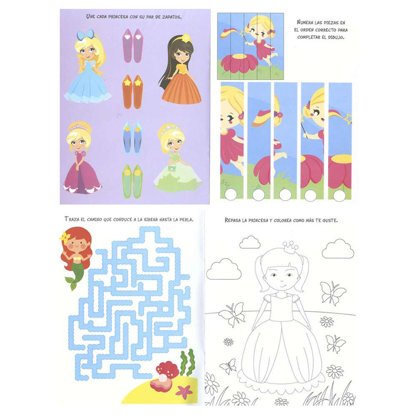Libro de actividades El castillo +6años 