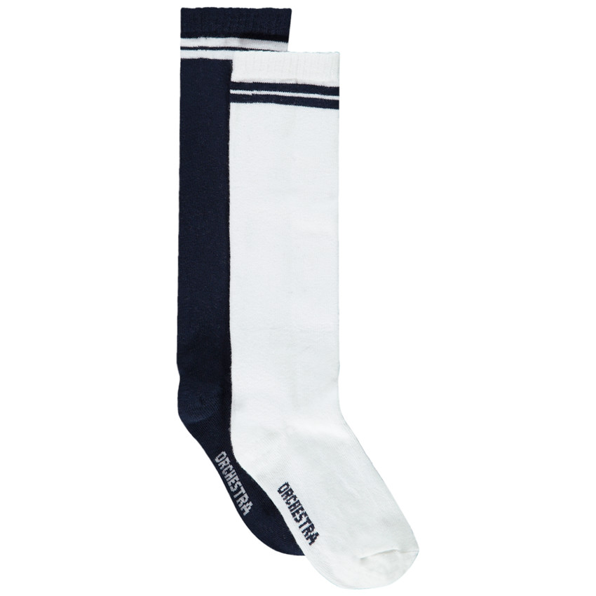 Pack de 2 pares de calcetines altos 