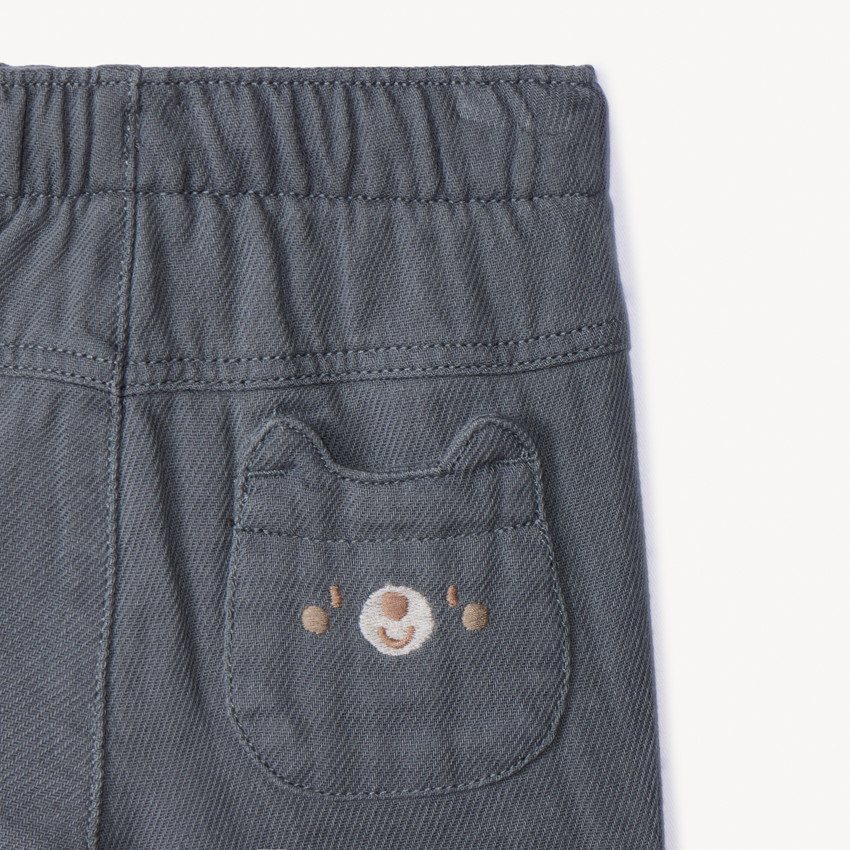 Conjunto de 2 piezas con pantalones cortos para bebé niño 