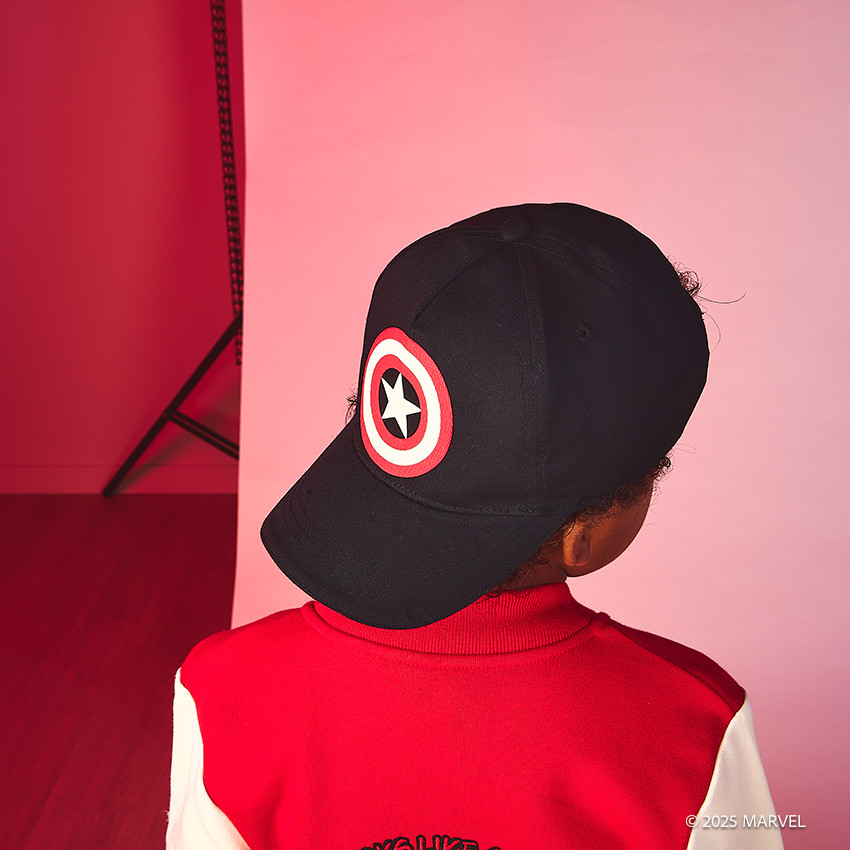 Gorra de Spider-Man Marvel con lentejuelas mágicas para niño 
