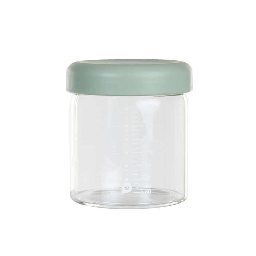 Juego de 4 tarros de conservación de vidrio - 220 ml 